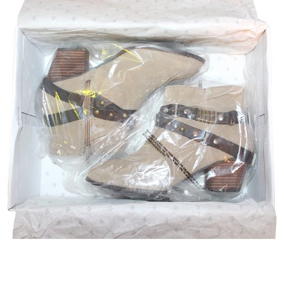 NEW DV by Dolce Vita Women's Jacy Ankle Boots Suede Zipper - Picture 10 of 12